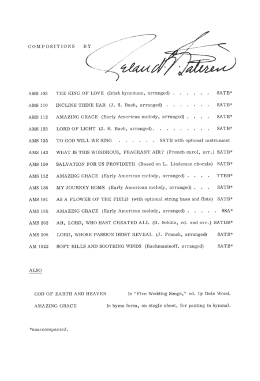 Lord, Whose Passion Didst Reveal (Digital Download) 4-Part scores gallery preview page 4
