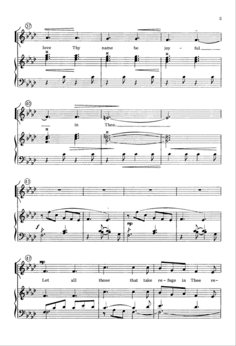 A Song of Joy (Digital Download) Unison Choir scores gallery preview page 5