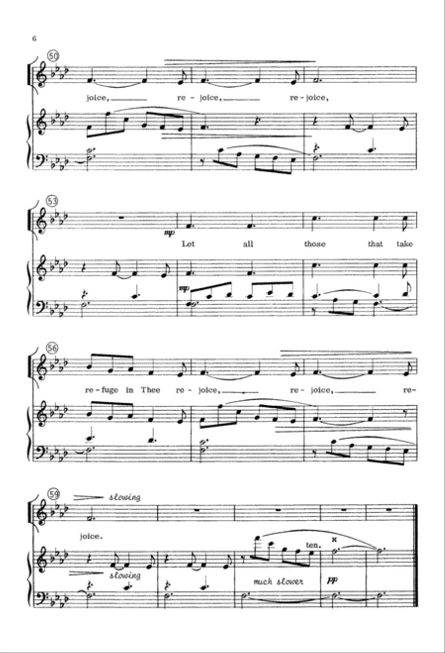 A Song of Joy (Digital Download) Unison Choir scores gallery preview page 6
