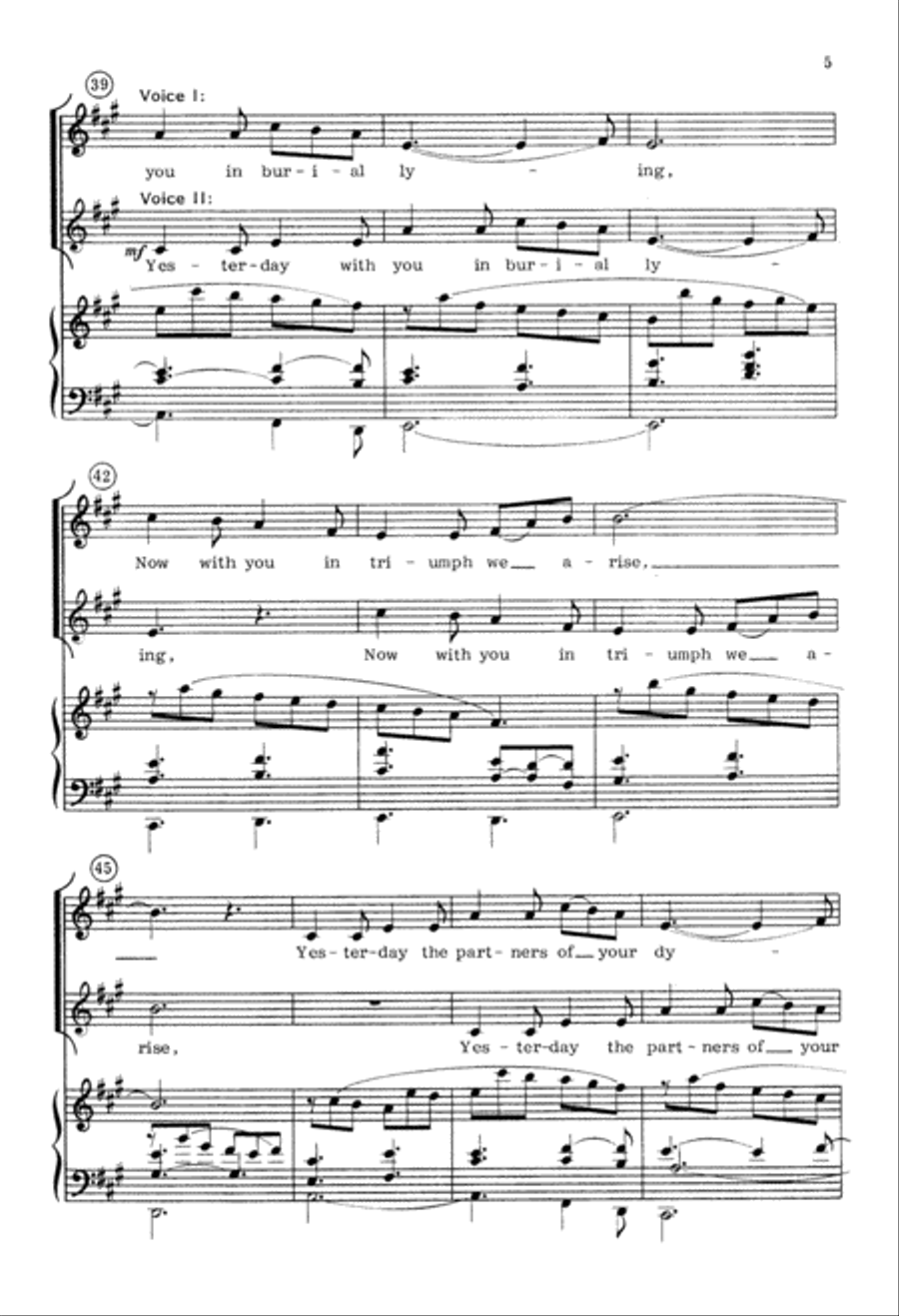 Come and Let Us Drink of that New River (Digital Download) Unison Choir scores gallery preview page 7