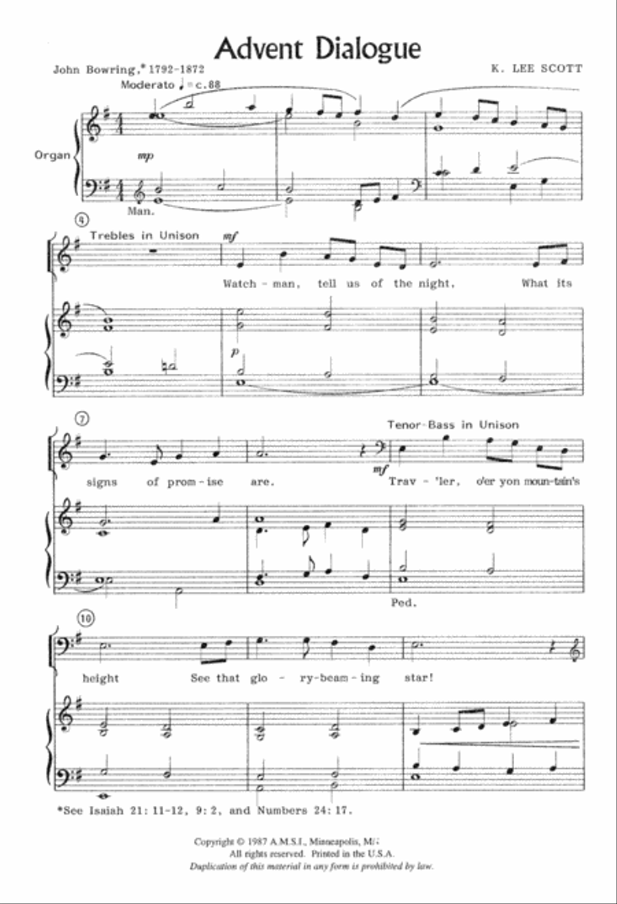 Advent Dialogue (Digital Download) 2-Part scores gallery preview page 2