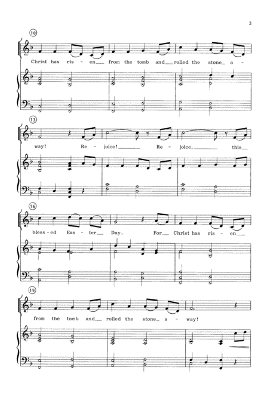 Let All the World Be Glad & Sing (Digital Download) 2-Part scores gallery preview page 3
