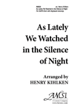 As Lately We Watched (Digital Download)