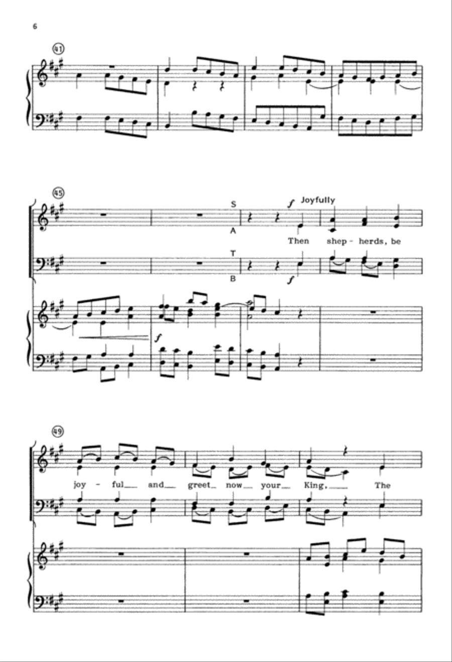 As Lately We Watched (Digital Download) 4-Part scores gallery preview page 6