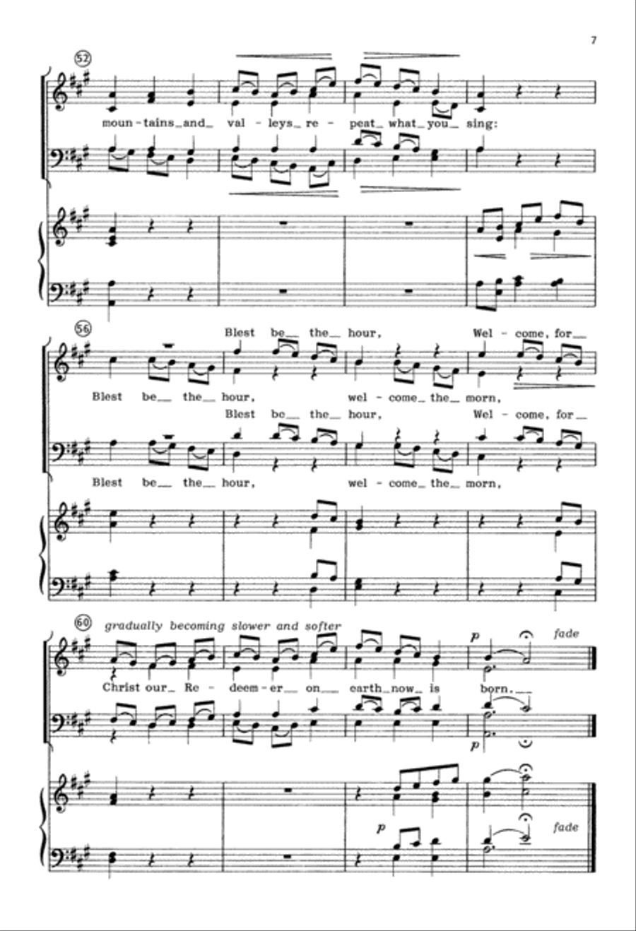 As Lately We Watched (Digital Download) 4-Part scores gallery preview page 7