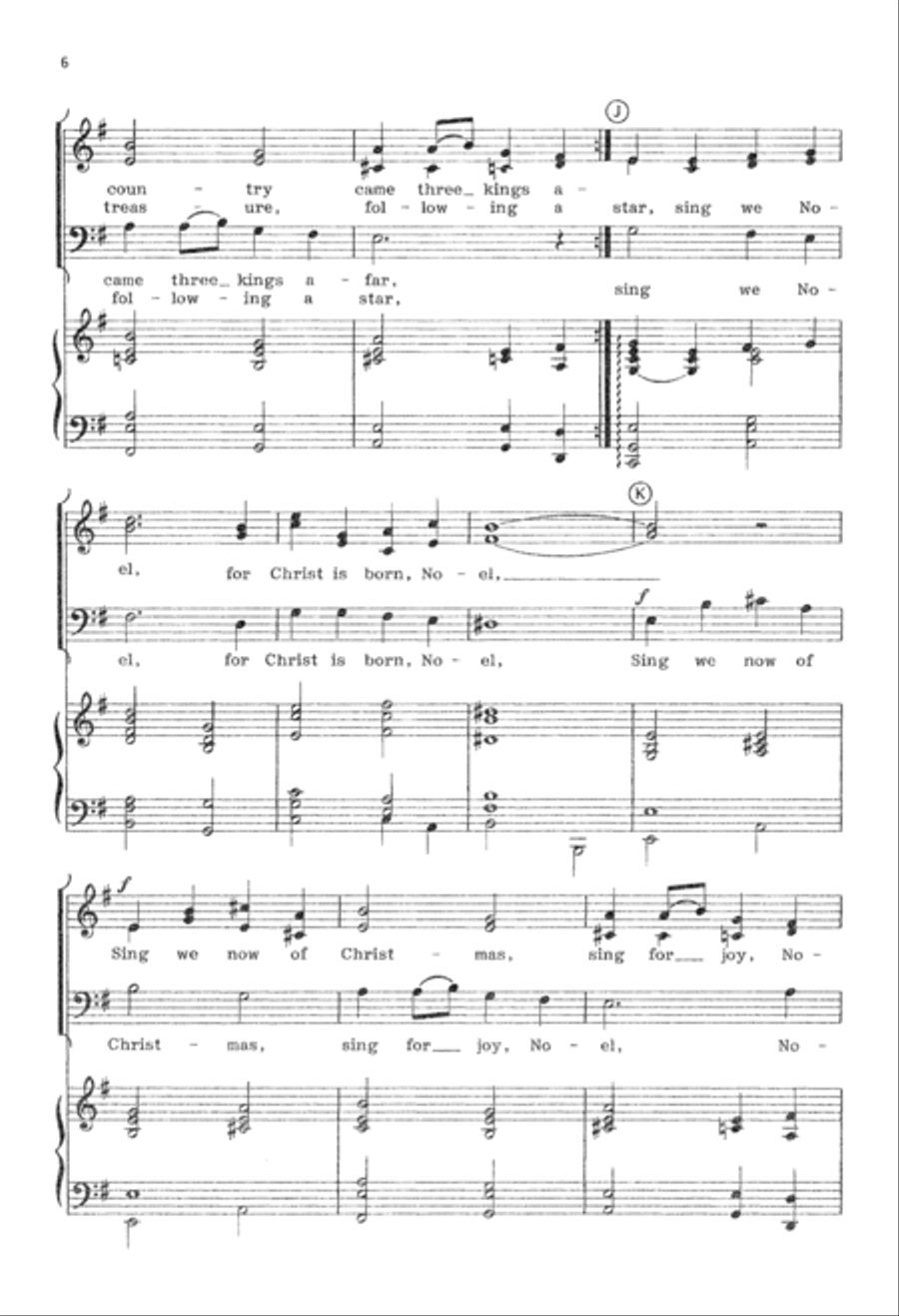Sing We Now of Christmas (Digital Download) 3-Part scores gallery preview page 6