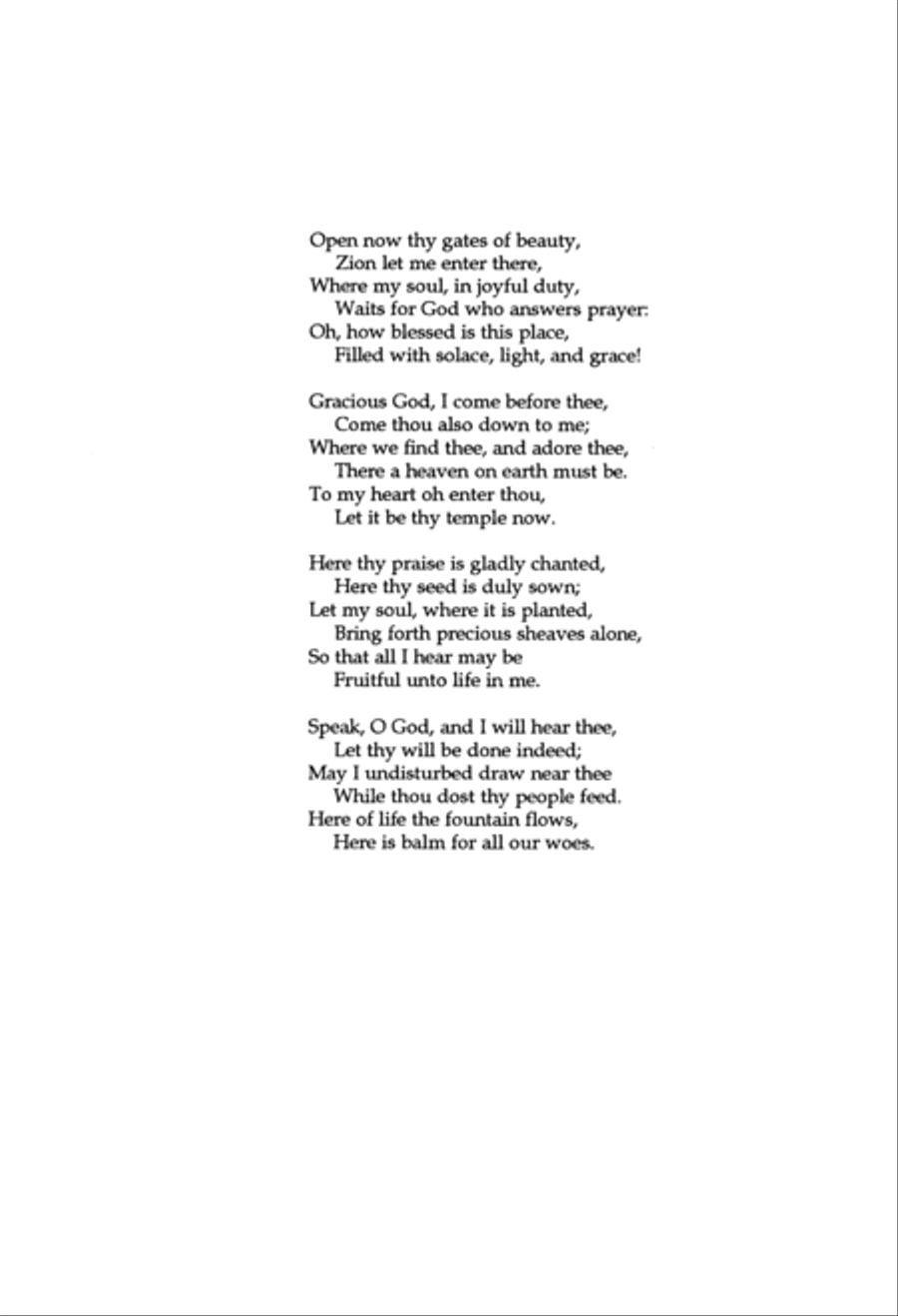 Open Now Thy Gates (Digital Download) 2-Part scores gallery preview page 2