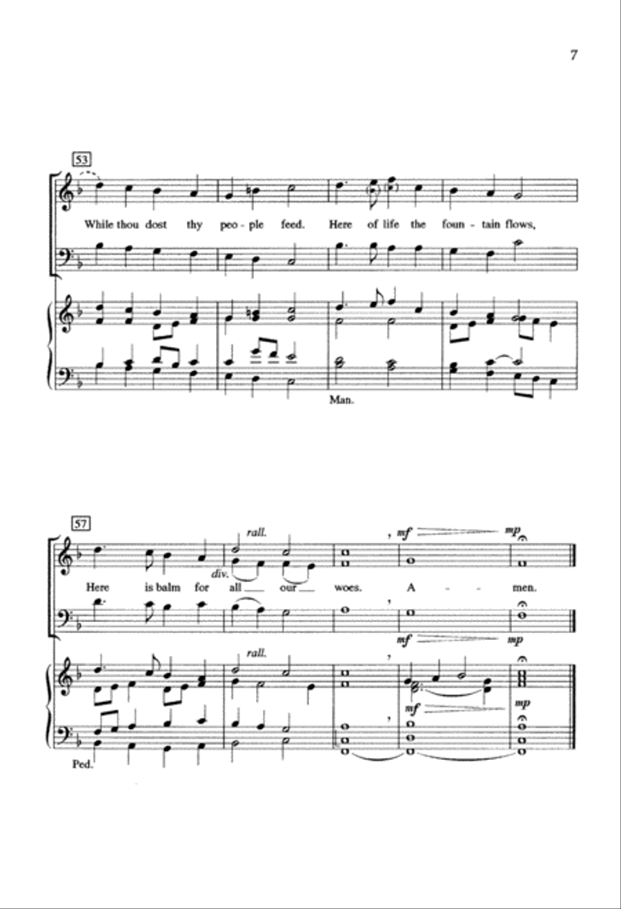 Open Now Thy Gates (Digital Download) 2-Part scores gallery preview page 7