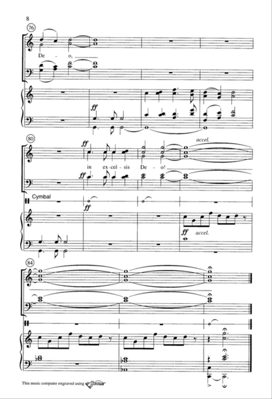 He Came So Still (Digital Download) 4-Part scores gallery preview page 8