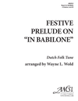 Festive Prelude on 