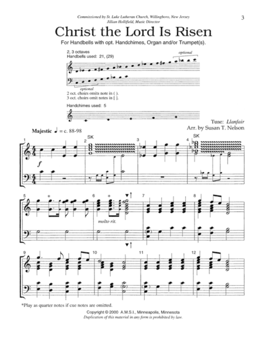 Four Festive Hymns Four Festive Hymns 3-Octaves scores gallery preview page 3
