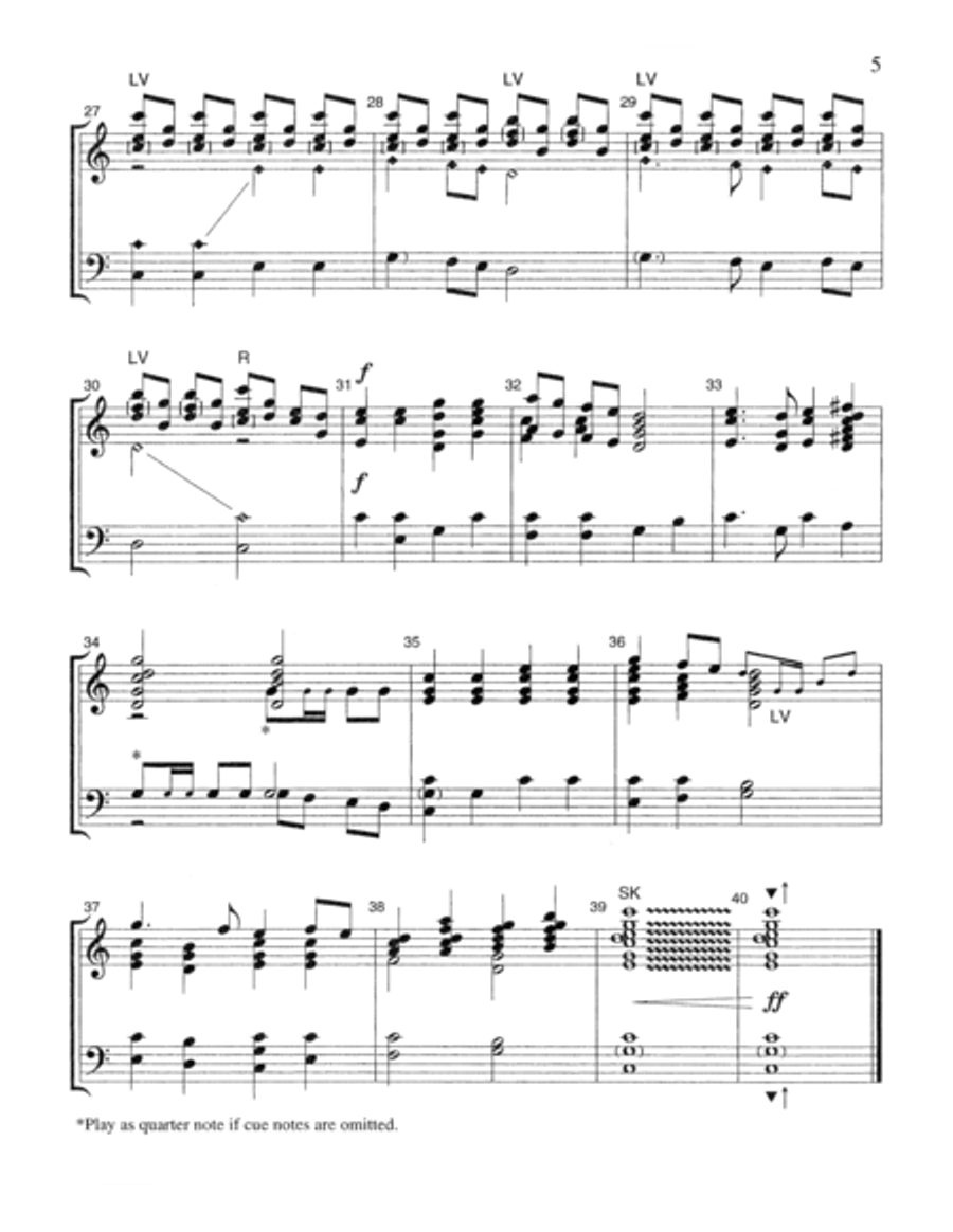 Four Festive Hymns Four Festive Hymns 3-Octaves scores gallery preview page 5
