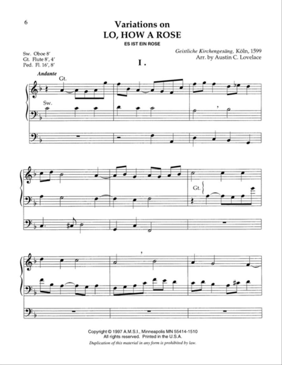 Joyful Tidings (Digital Download) Organ scores gallery preview page 6