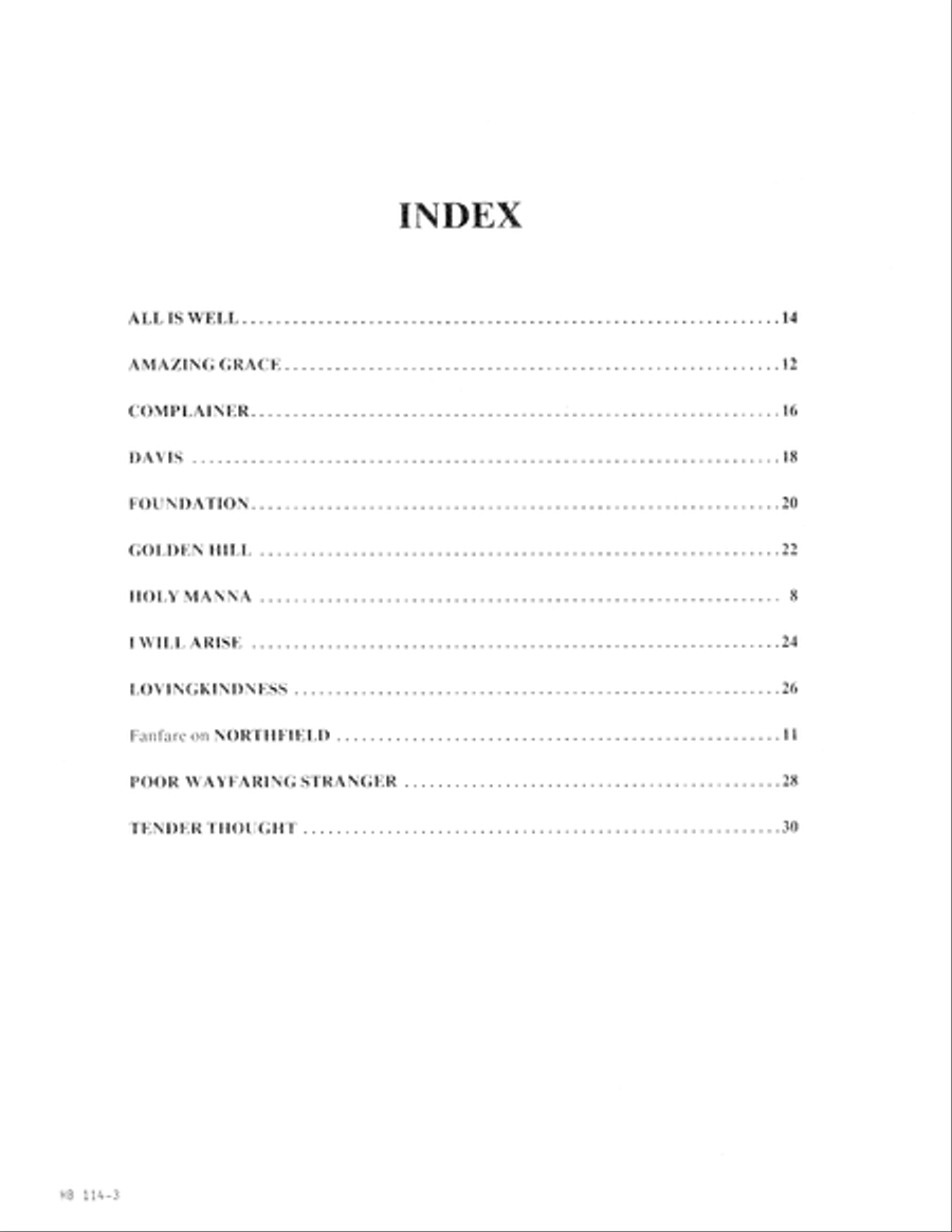 Folk Hymns for Handbells Folk Hymns for Handbells 5-Octaves scores gallery preview page 5