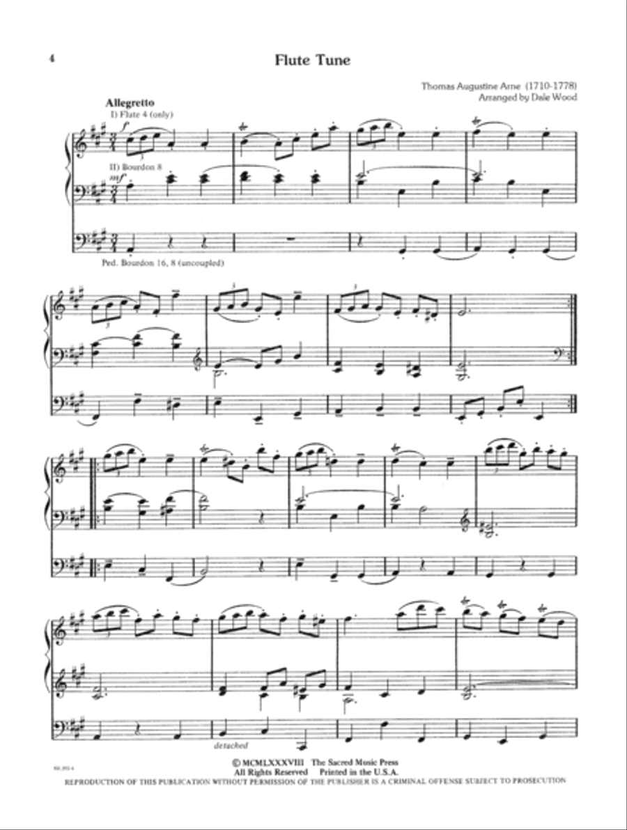 Little Classics for Organ (Digital Download) Organ scores gallery preview page 6