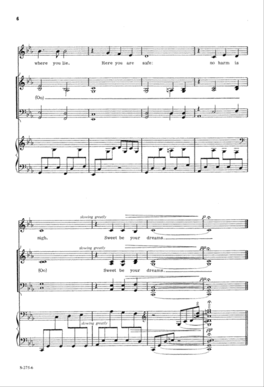 A Manger Carol A Manger Carol 4-Part scores gallery preview page 6