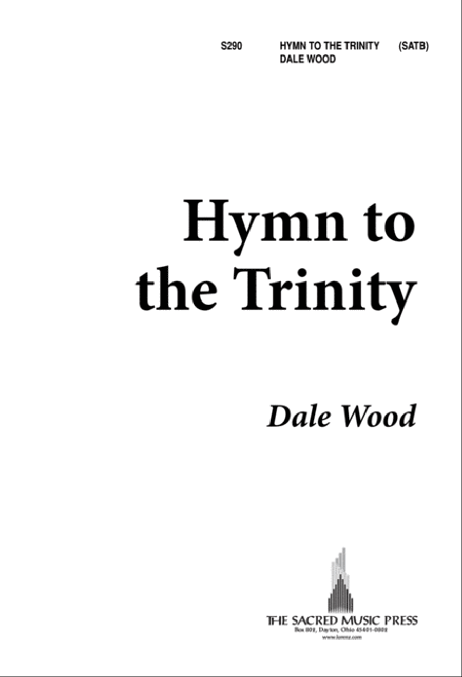 Hymn to the Trinity (Digital Download) 4-Part scores gallery preview page 1