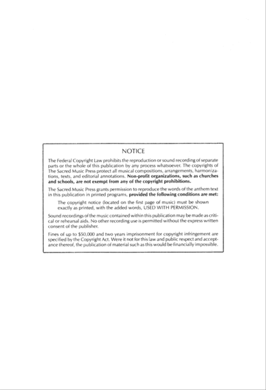 Create in Me a Clean Heart (Digital Download) 2-Part scores gallery preview page 2