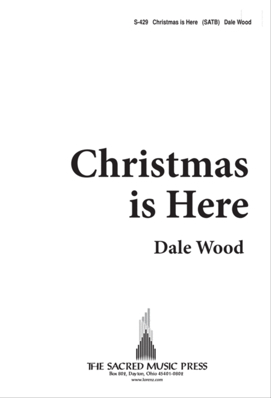 Christmas Is Here (Digital Download) 4-Part scores gallery preview page 1