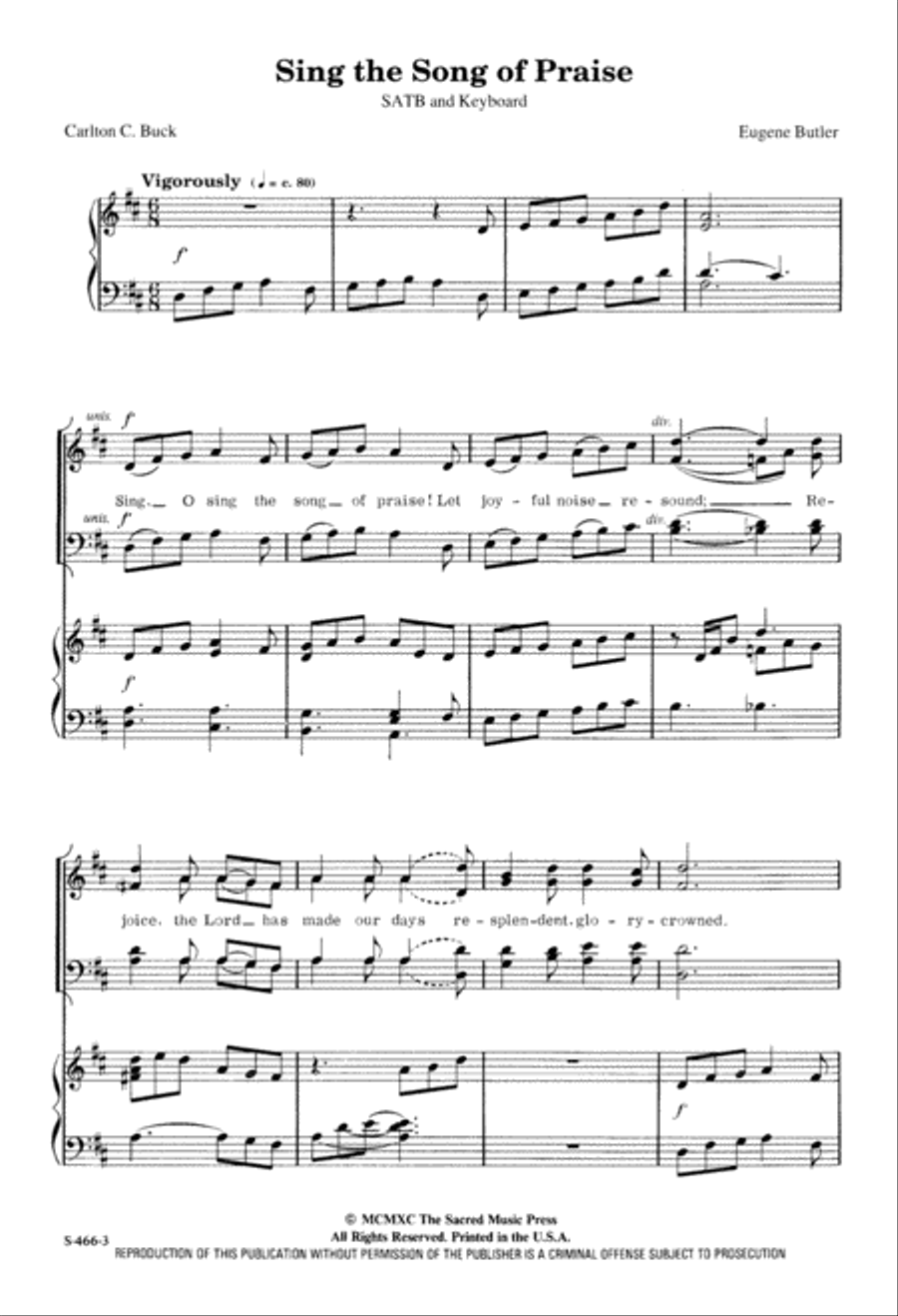 Subscription Fee - Mis [Wcc Canada] (Digital Download) 4-Part scores gallery preview page 3