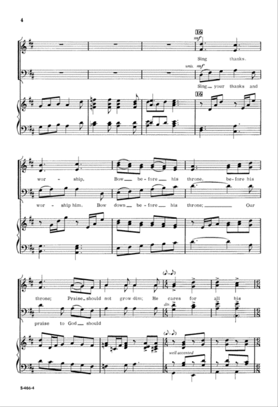 Subscription Fee - Mis [Wcc Canada] (Digital Download) 4-Part scores gallery preview page 4