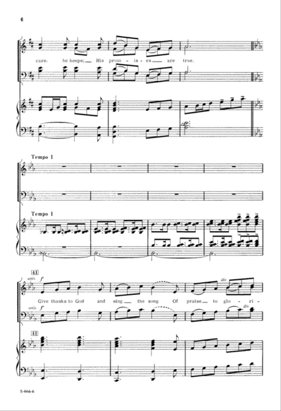 Subscription Fee - Mis [Wcc Canada] (Digital Download) 4-Part scores gallery preview page 6