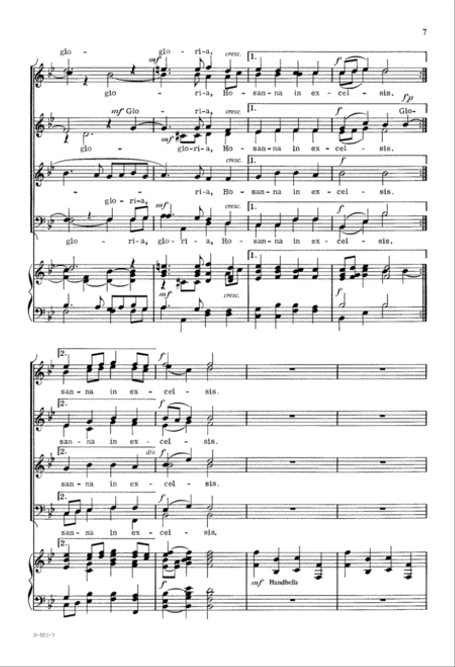 Ding Dong! Merrily on High (Digital Download) Divisi scores gallery preview page 7