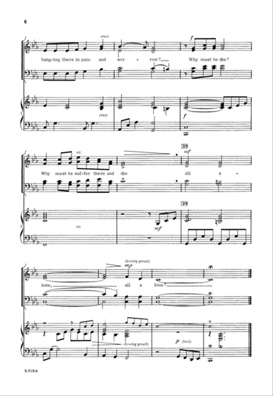 Who is That Man? (Digital Download) 4-Part scores gallery preview page 6