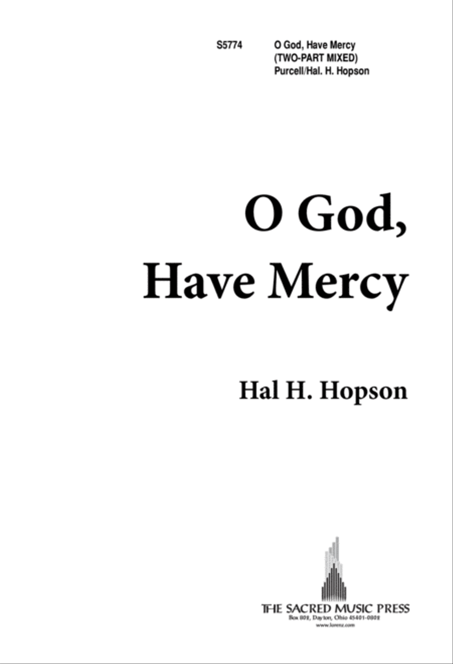 O God Have Mercy (Digital Download) 2-Part scores gallery preview page 1