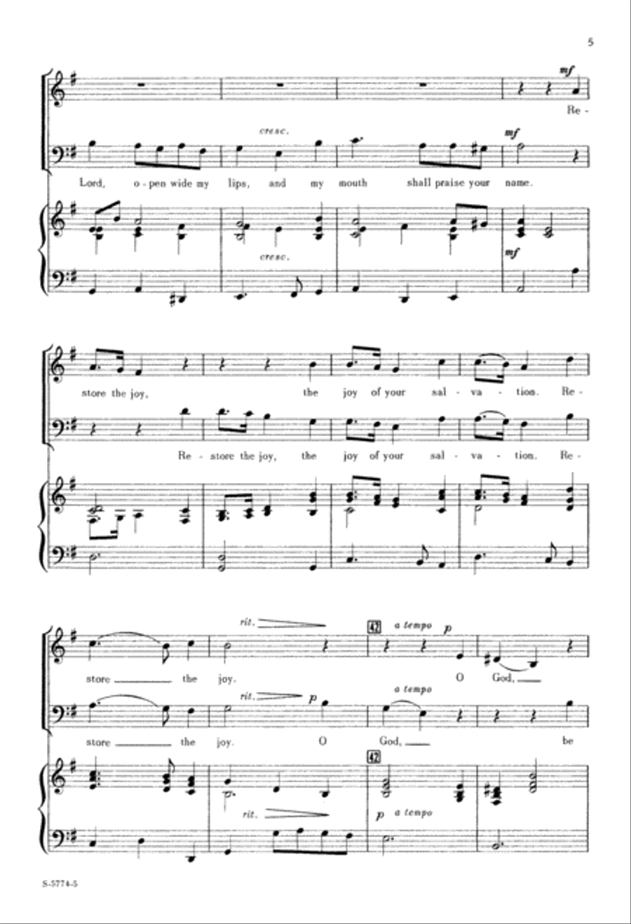 O God Have Mercy (Digital Download) 2-Part scores gallery preview page 5