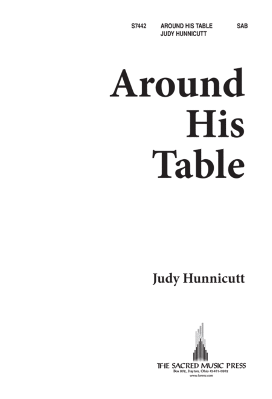 Around His Table (Digital Download) SAB scores gallery preview page 1