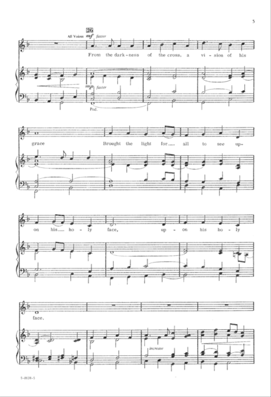 Lenten Carol (Digital Download) Unison Choir scores gallery preview page 5