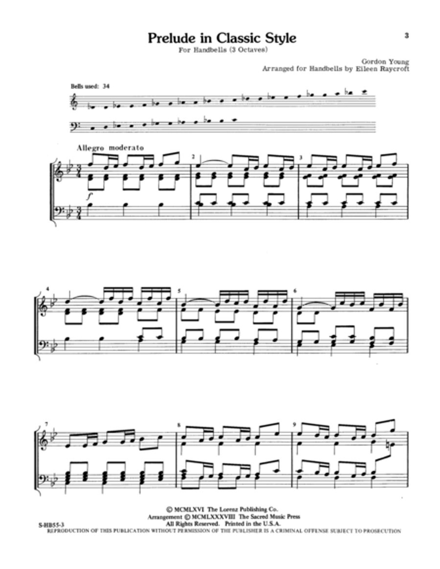 Prelude in Classic Style Prelude in Classic Style 3-Octaves scores gallery preview page 3