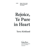 Rejoice, Ye Pure in Heart