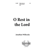 O Rest in the Lord