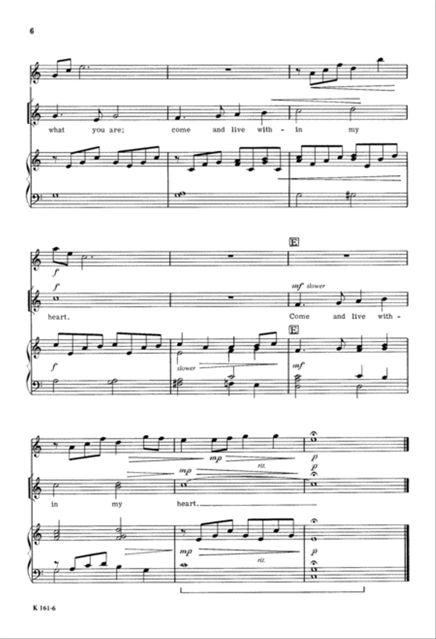 Gentle Jesus (Digital Download) Unison Choir scores gallery preview page 6