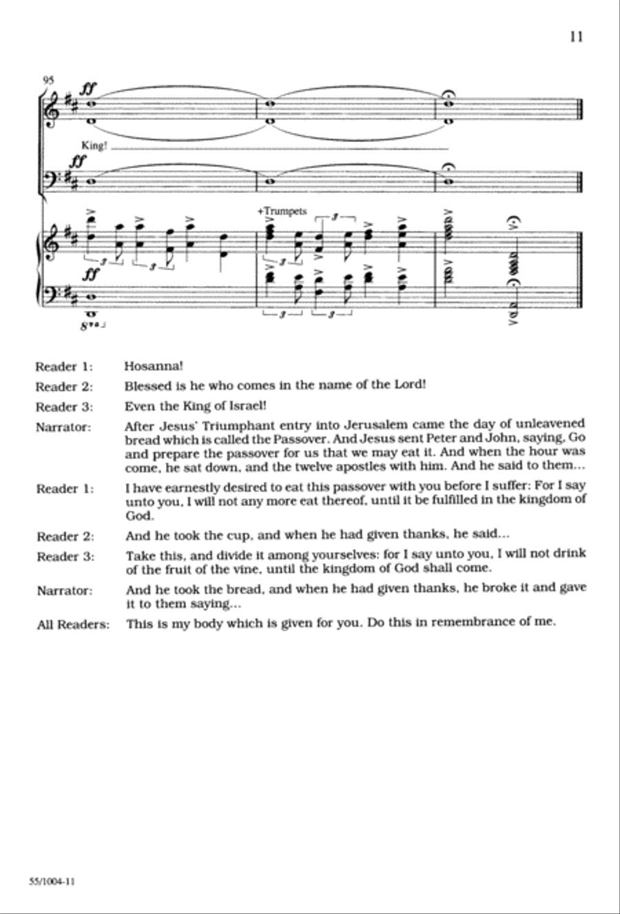 Rejoice The Lord Is King (Digital Download) 3-Part scores gallery preview page 13