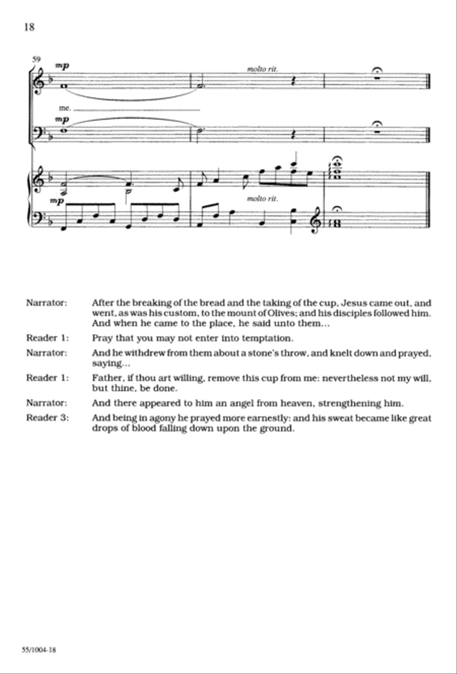 Rejoice The Lord Is King (Digital Download) 3-Part scores gallery preview page 20