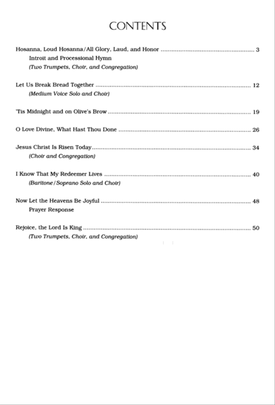 Rejoice The Lord Is King (Digital Download) 3-Part scores gallery preview page 4