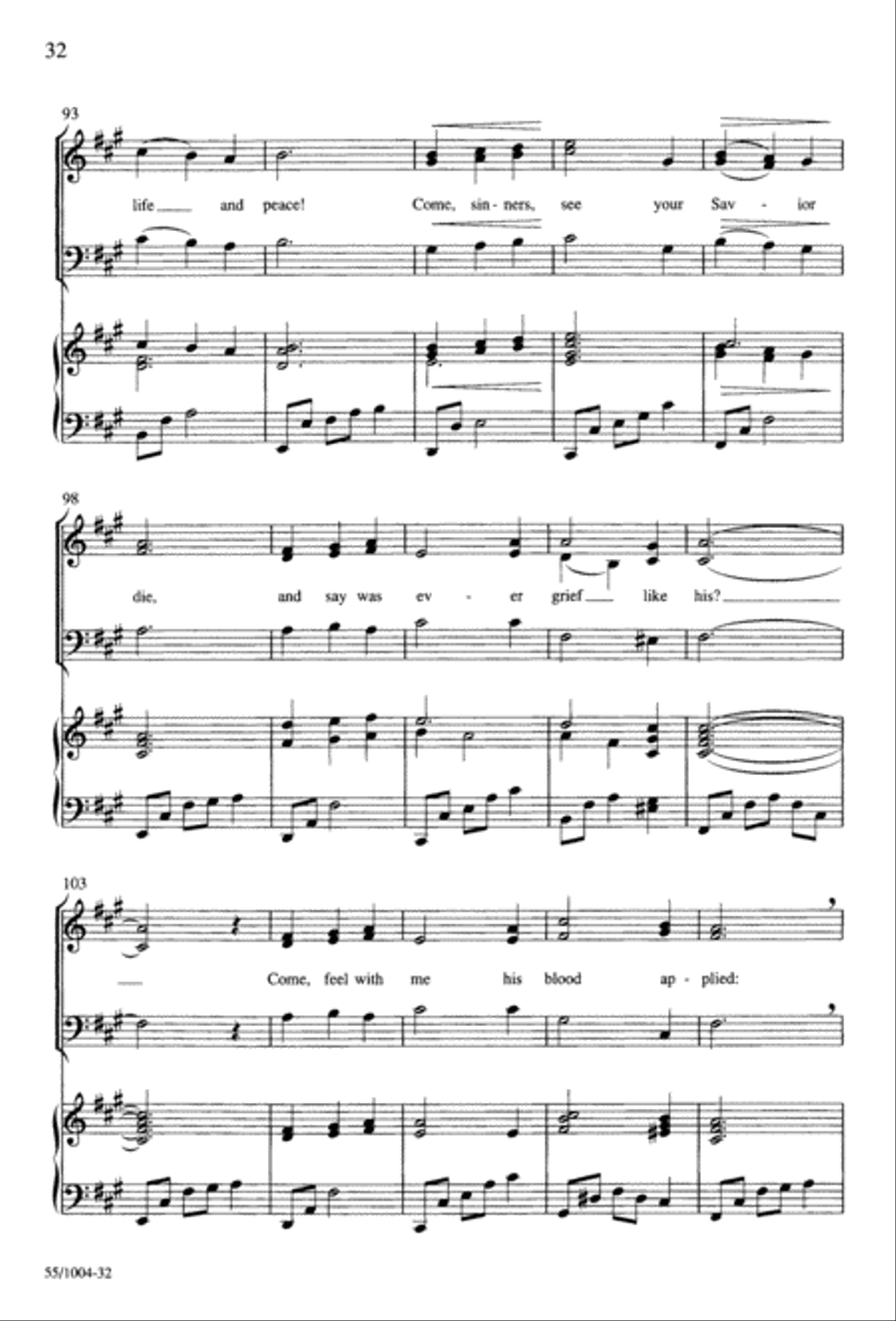 Rejoice The Lord Is King (Digital Download) 3-Part scores gallery preview page 34