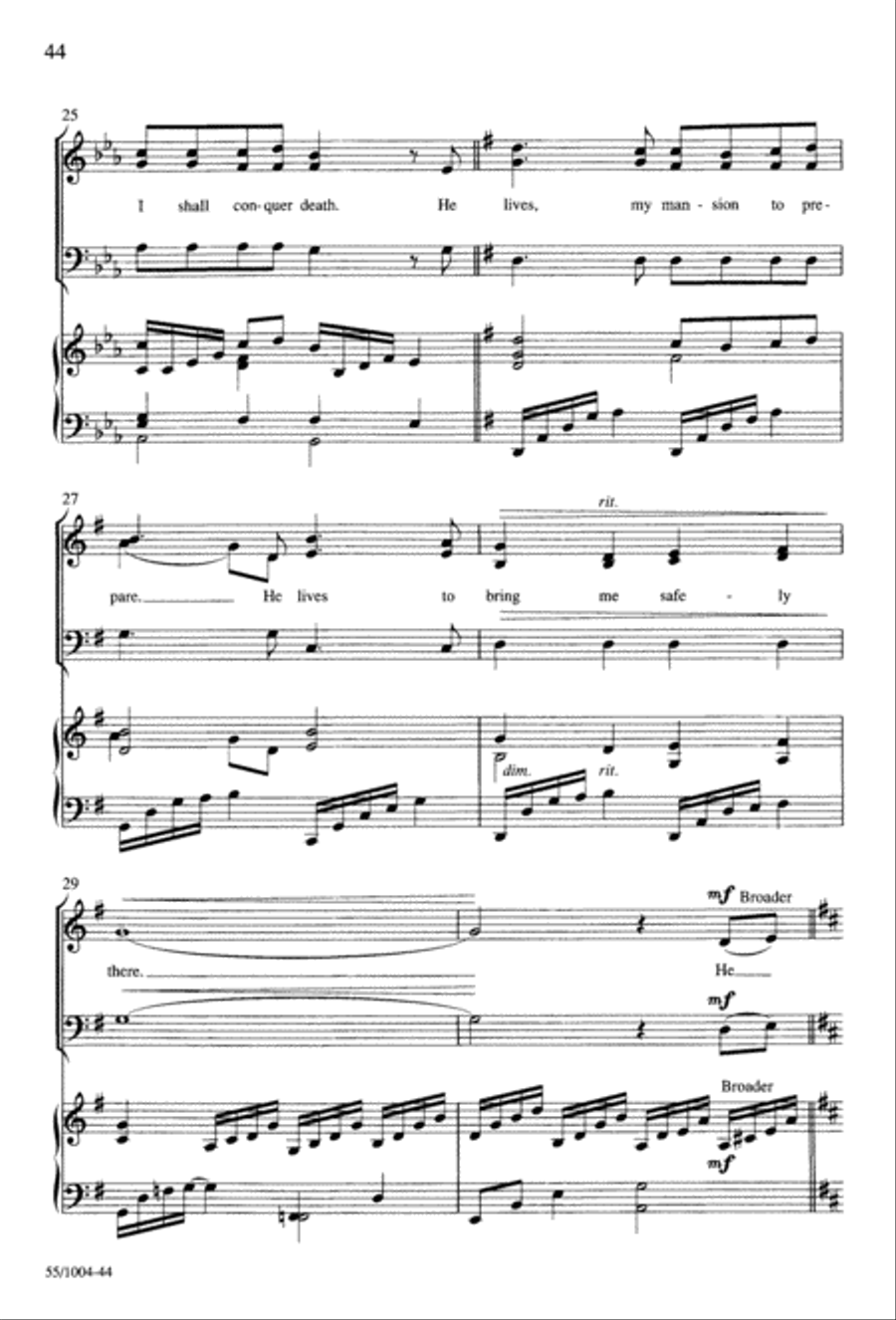 Rejoice The Lord Is King (Digital Download) 3-Part scores gallery preview page 46