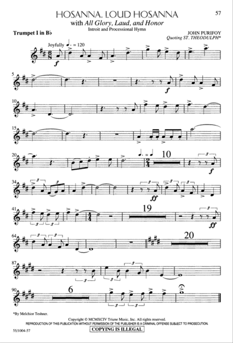 Rejoice The Lord Is King (Digital Download) 3-Part scores gallery preview page 59