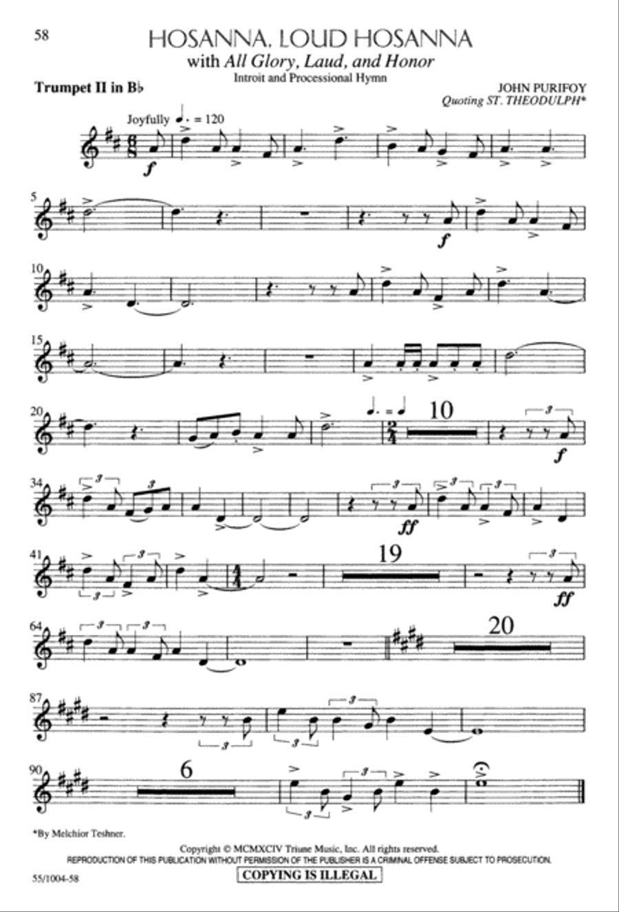 Rejoice The Lord Is King (Digital Download) 3-Part scores gallery preview page 60