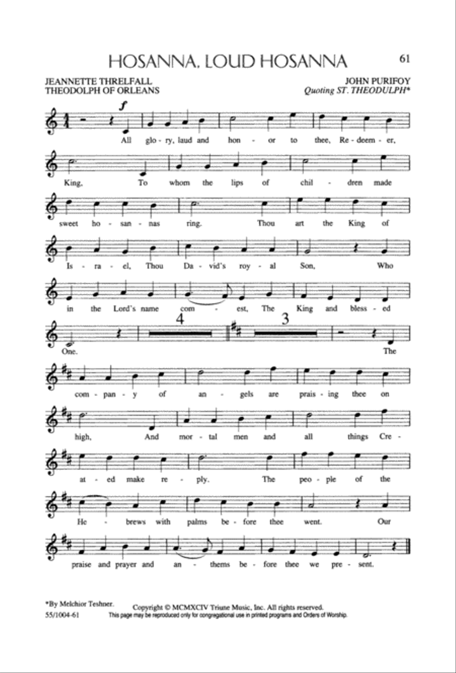 Rejoice The Lord Is King (Digital Download) 3-Part scores gallery preview page 63
