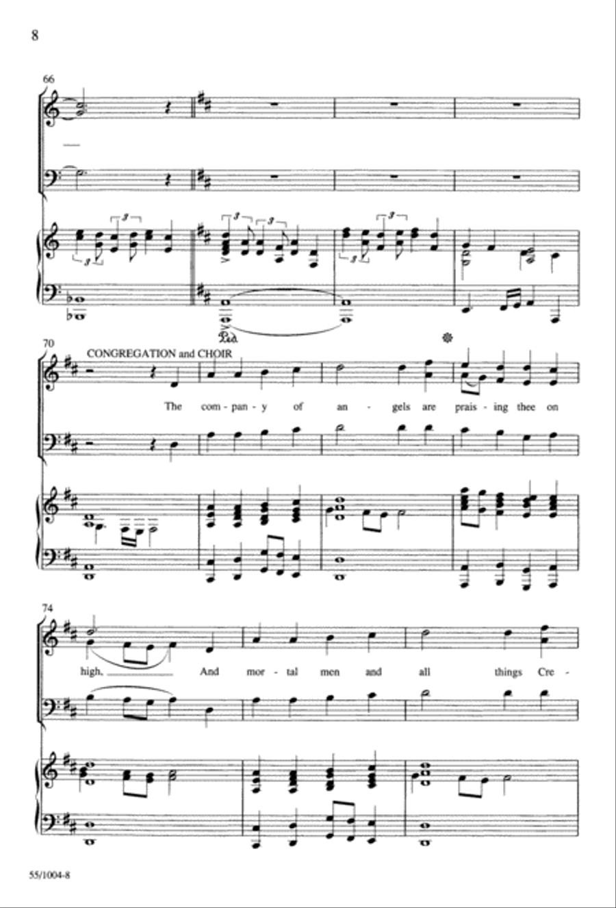 Rejoice The Lord Is King (Digital Download) 3-Part scores gallery preview page 10