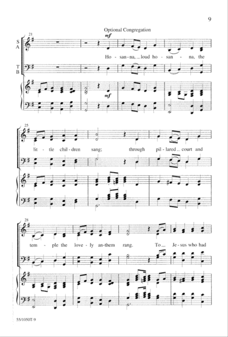 God So Loved the World (Digital Download) 4-Part scores gallery preview page 11