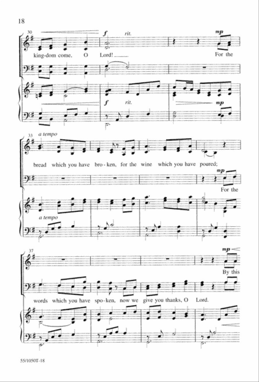 God So Loved the World (Digital Download) 4-Part scores gallery preview page 20