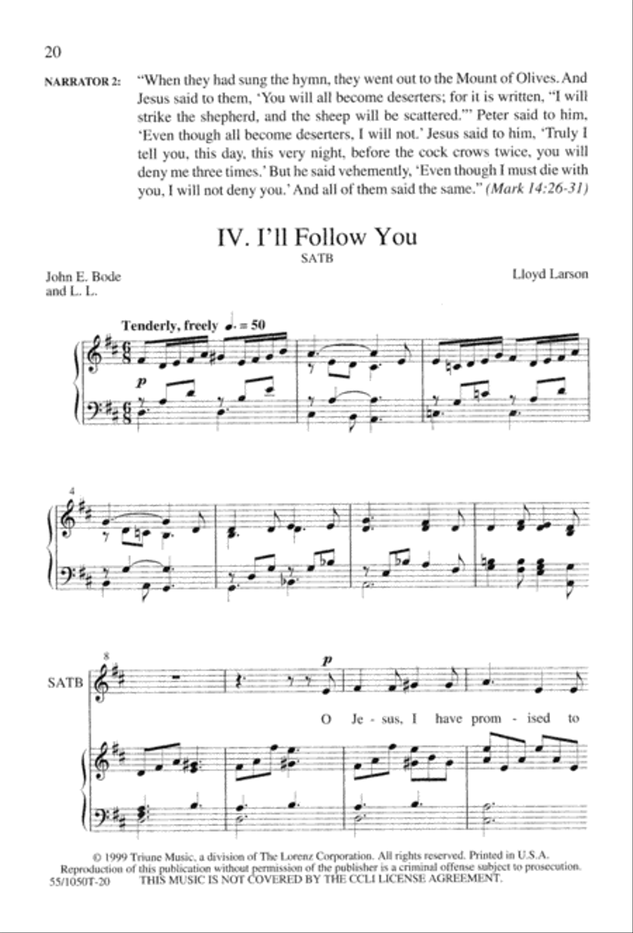 God So Loved the World (Digital Download) 4-Part scores gallery preview page 22