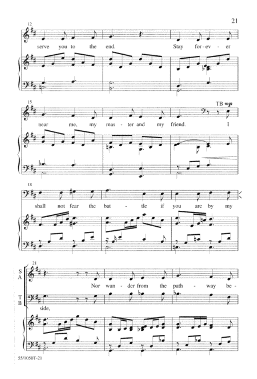 God So Loved the World (Digital Download) 4-Part scores gallery preview page 23