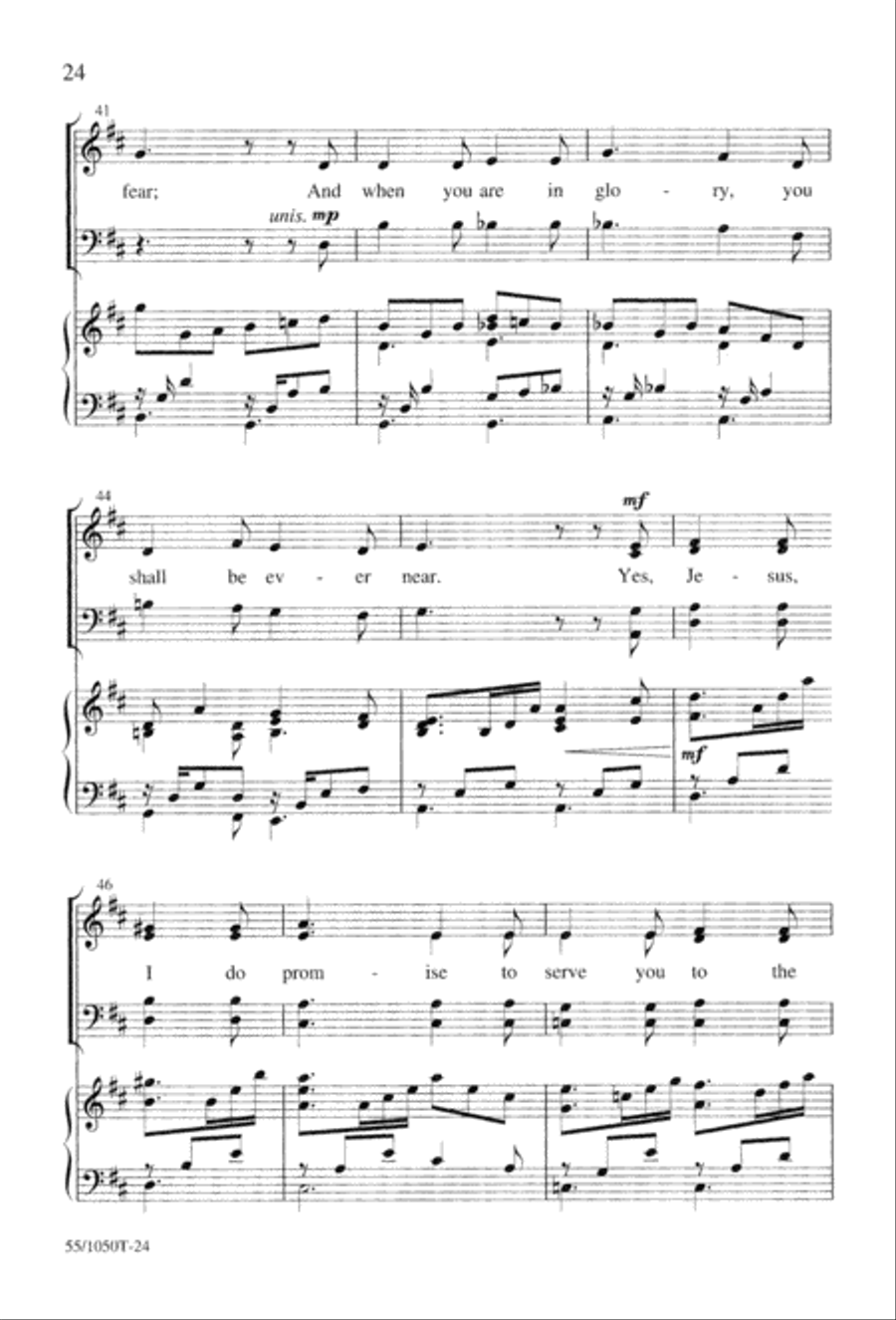 God So Loved the World (Digital Download) 4-Part scores gallery preview page 26
